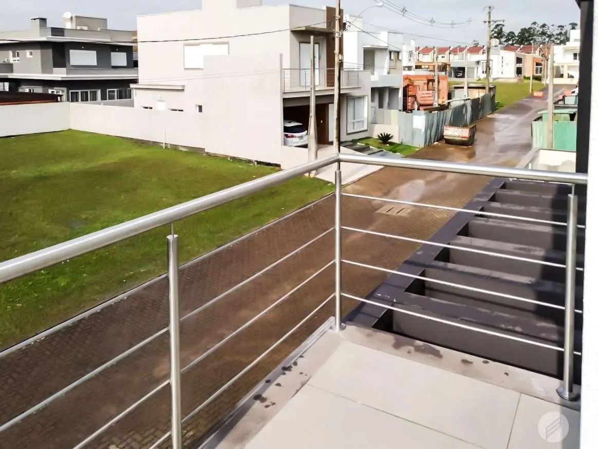 Corrimão de sacada e varanda — Arte Inox Design